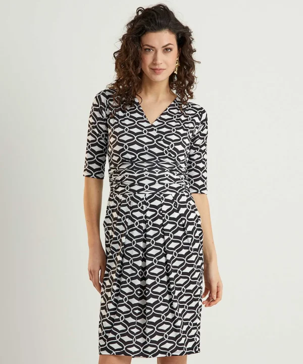 Slinky Dress Retro Print*Marivie Clearance