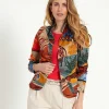 Blazer Satin Fancy Animal*ML Collections Cheap