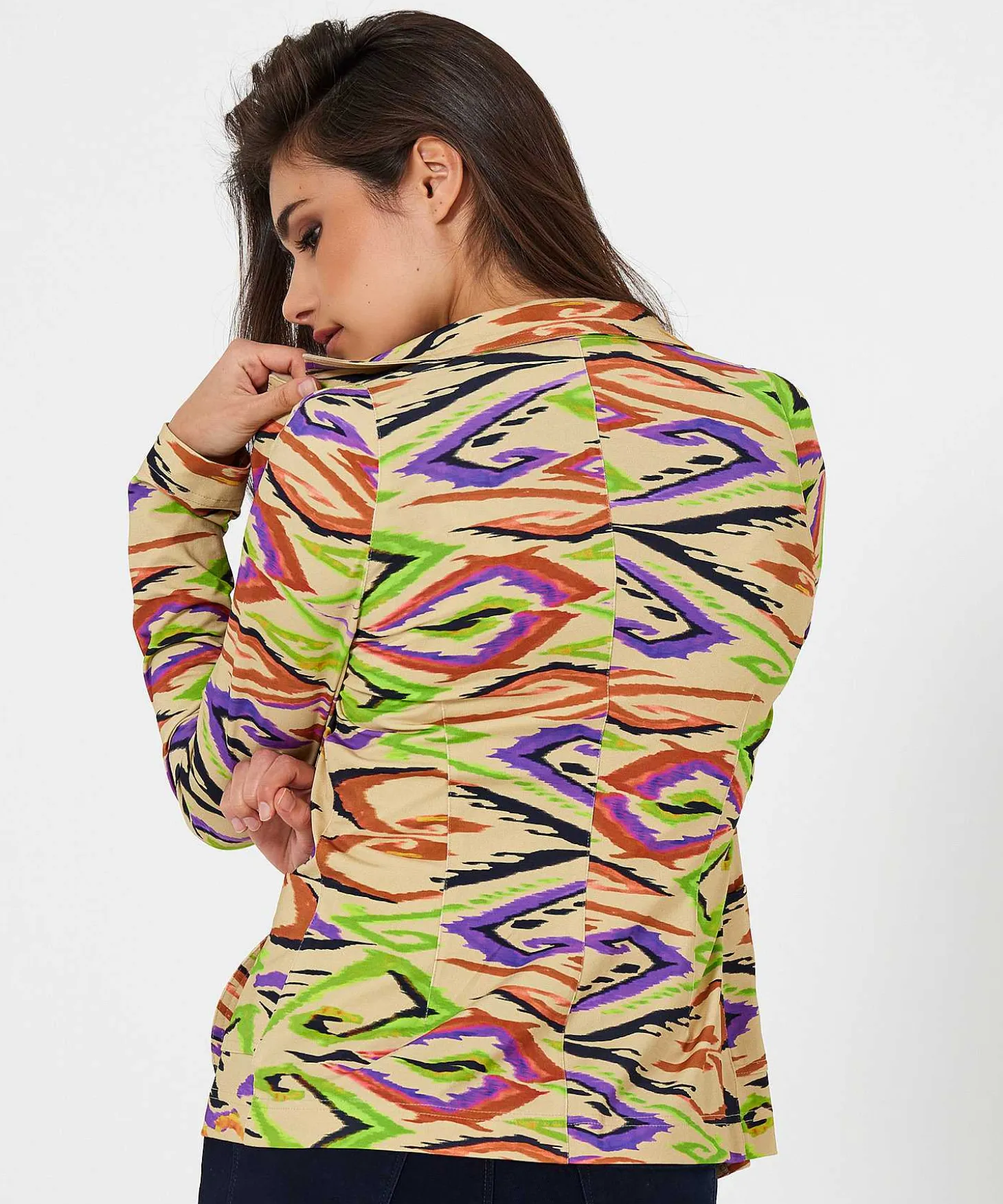 ml_collections_slinky_bla_1.webp Slinky Blazer Swirl Print*ML Collections Best