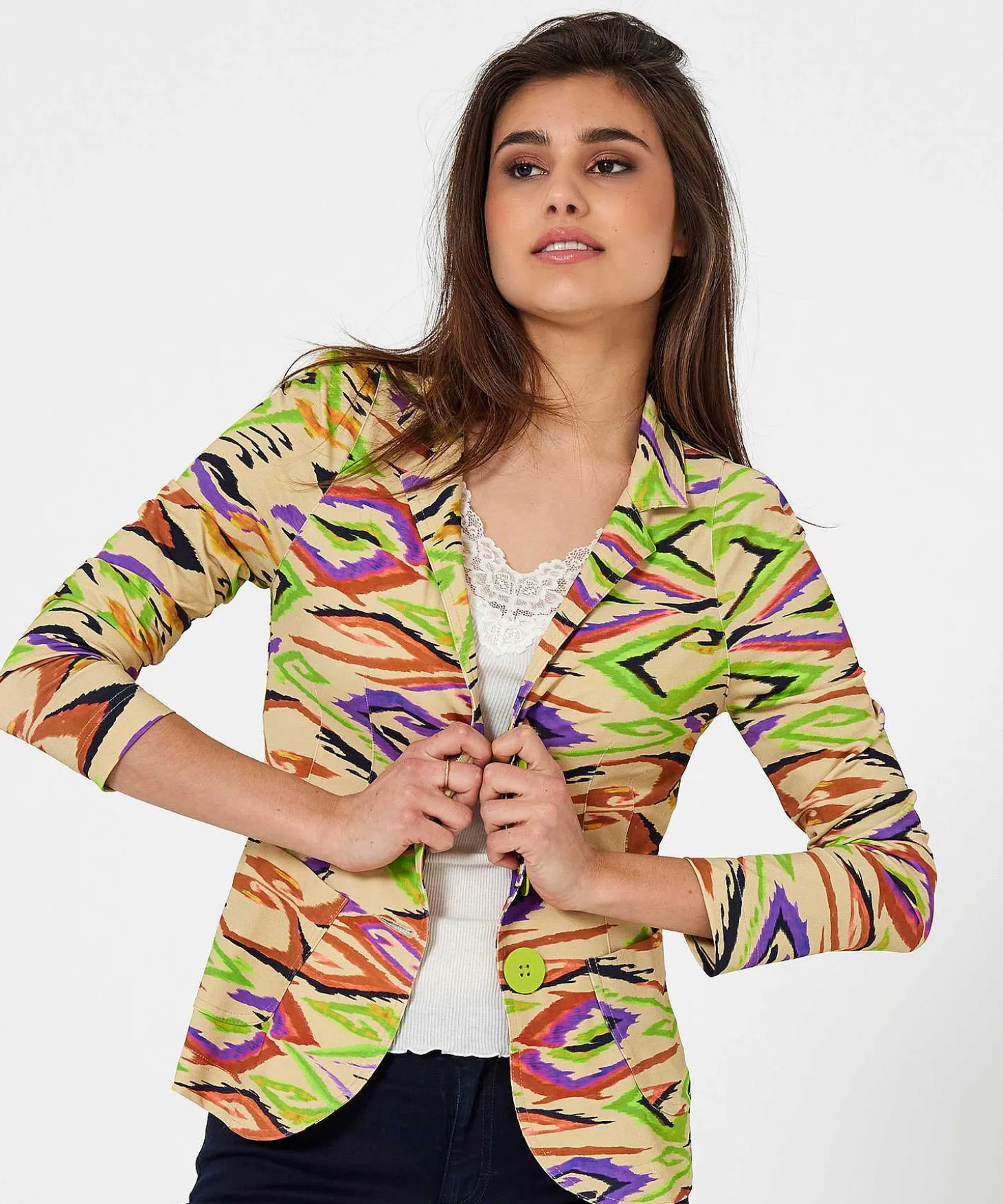 ml_collections_slinky_bla_3.webp Slinky Blazer Swirl Print*ML Collections Best