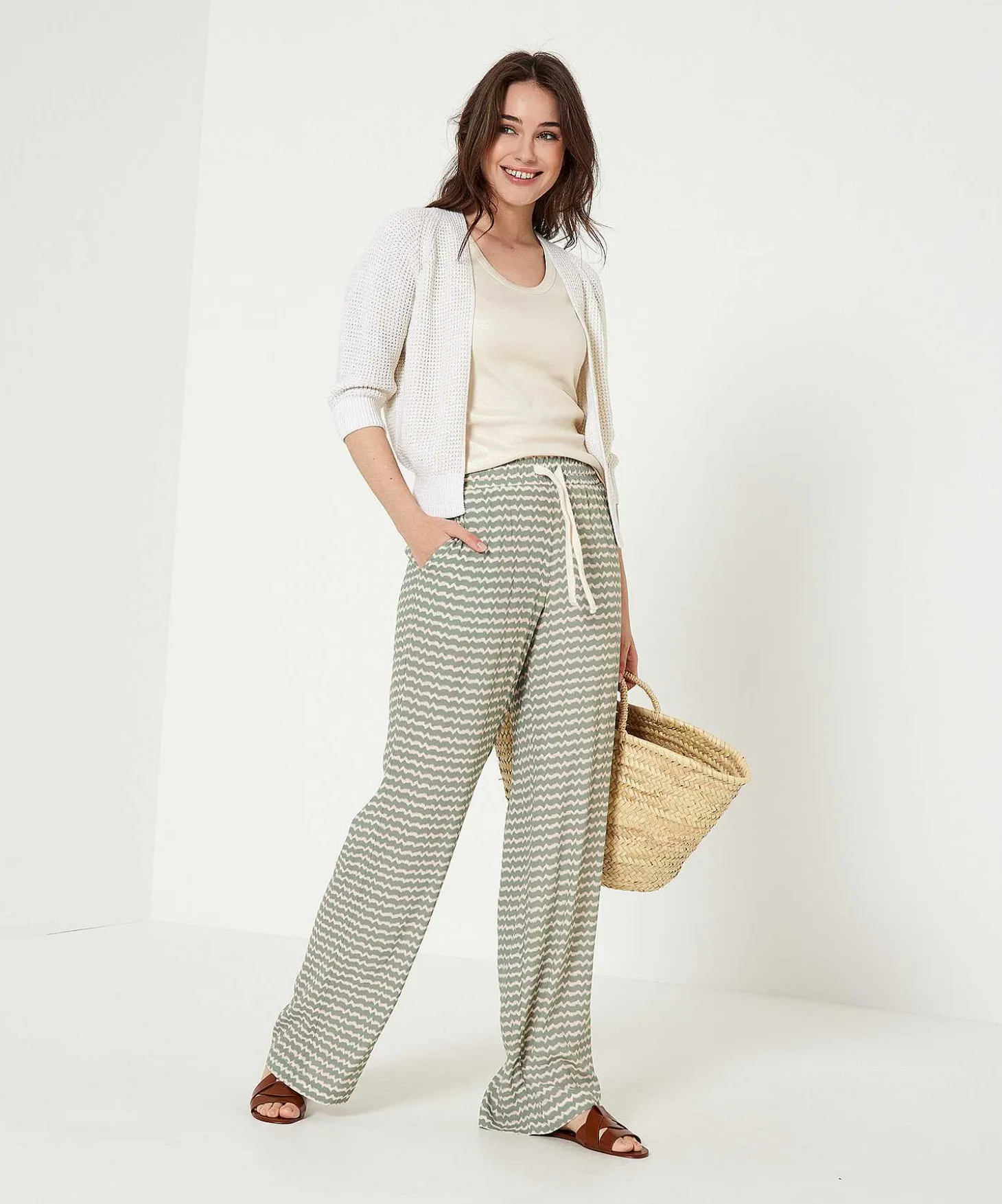 moscow_palazzo_pants_zigz_1.webp Palazzo Pants Zigzag Print Percy*Moscow Clearance
