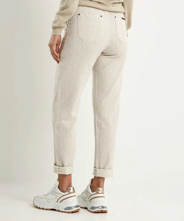 Paperbag Trousers With Stripes Margarita*Moscow Shop