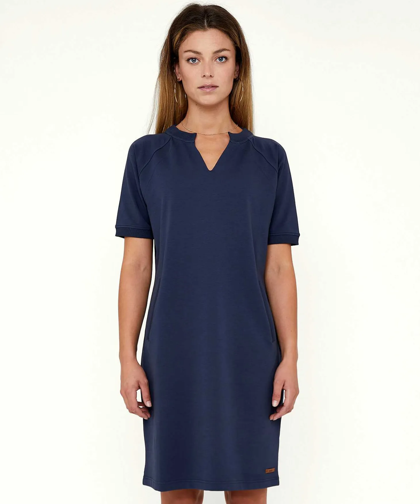 moscow_sweat_dress_vneck__0-1.webp Sweat Dress V-Neck Wild*Moscow Best Sale