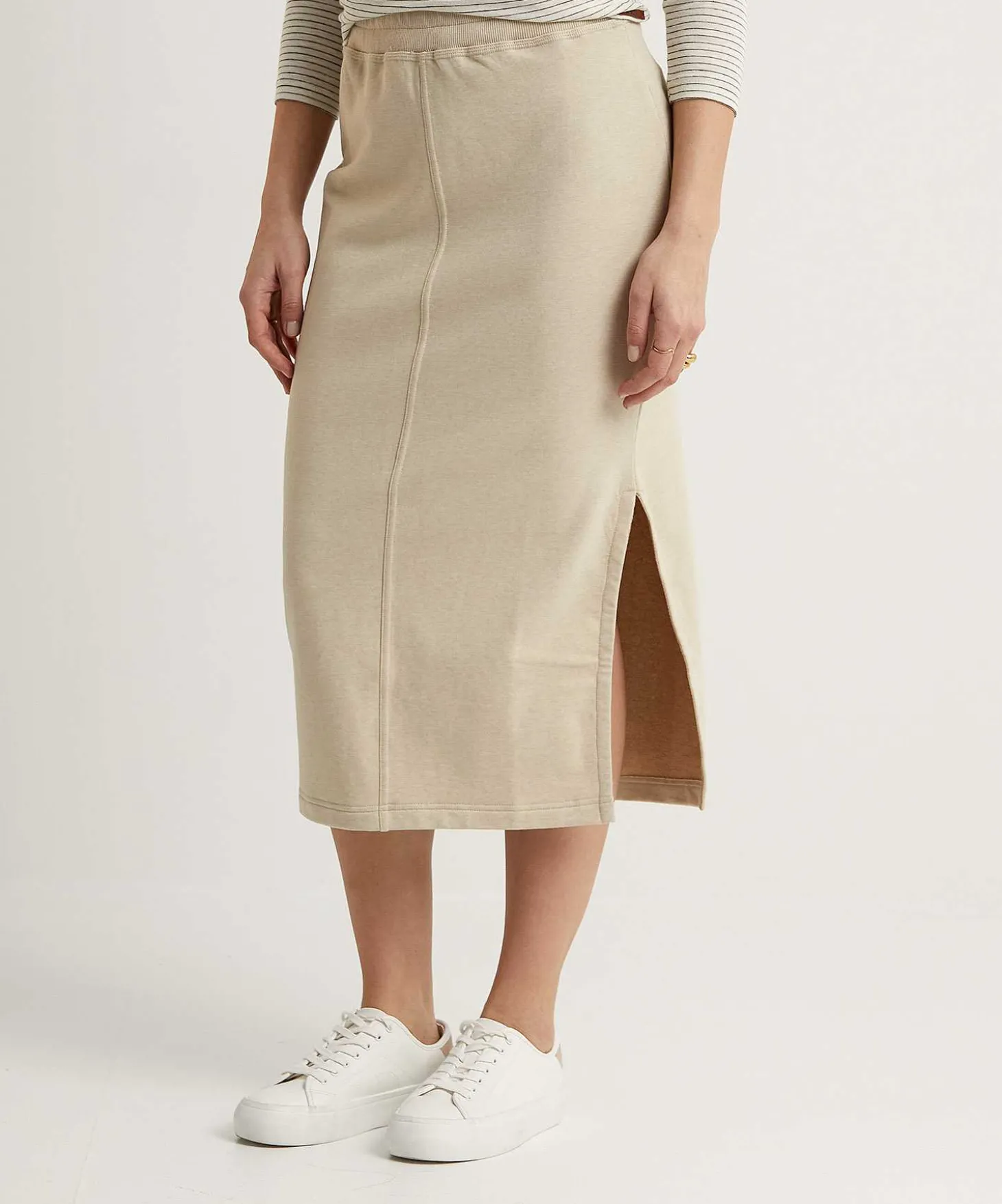 moscow_sweat_skirt_with_s_2.webp Sweat Skirt With Side Slit Chiara*Moscow Best