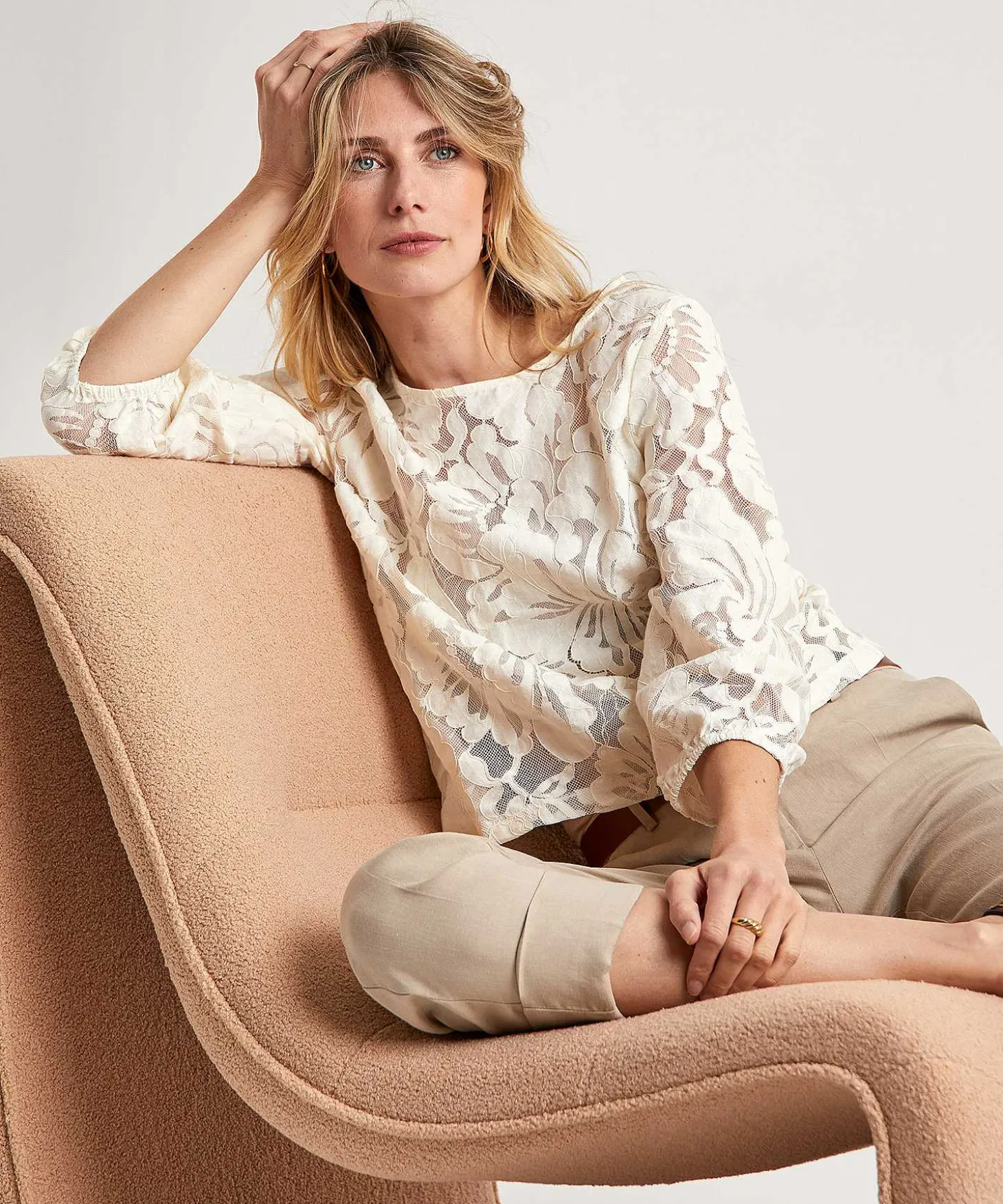 no_mans_land_blouse_lace__0.webp Blouse Lace Fabric*No Man's Land Online