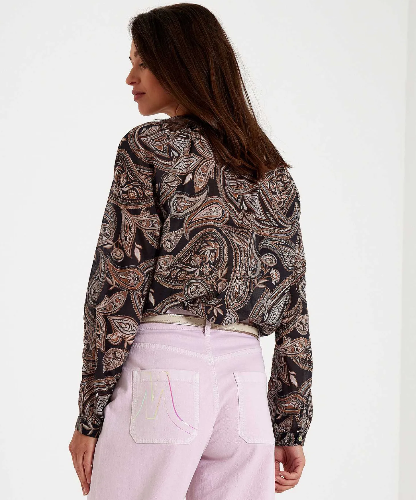 no_mans_land_blouse_paisl_2.webp Blouse Paisley Print*No Man's Land Sale
