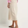 Linen Blend Skirt*No Man's Land New