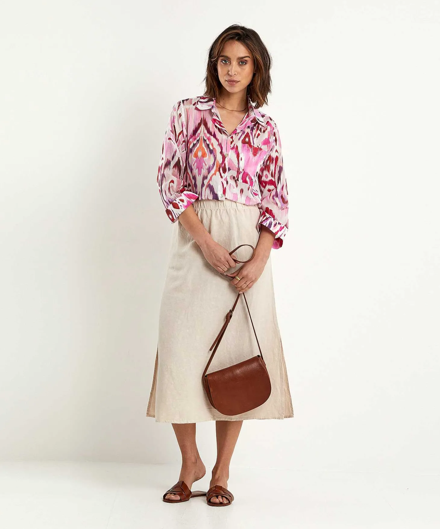 no_mans_land_linen_blend__1.webp Linen Blend Skirt*No Man's Land New