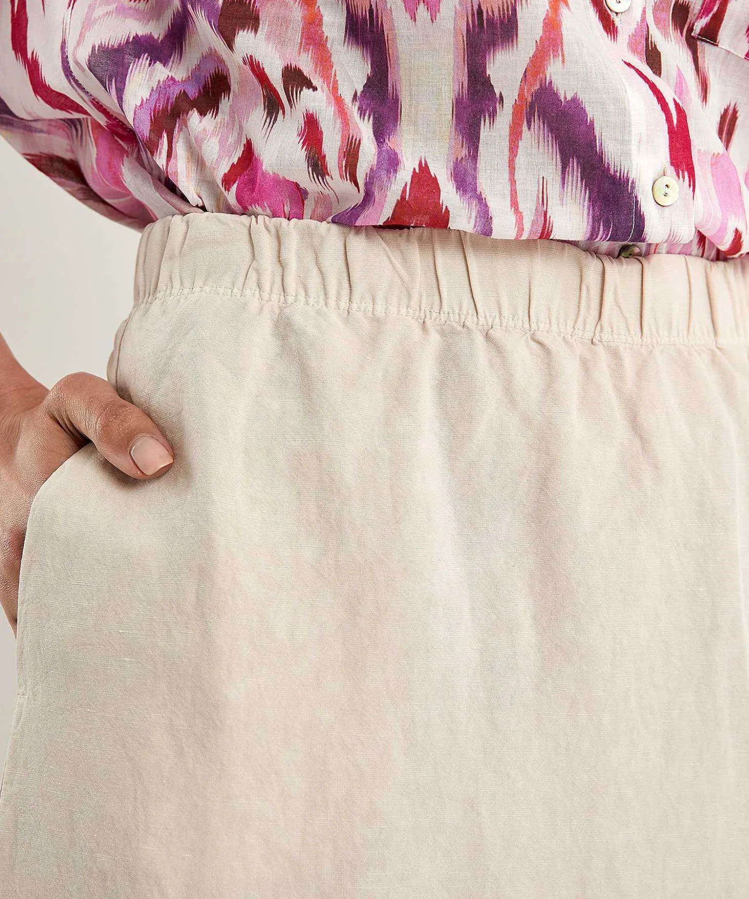 no_mans_land_linen_blend__3.webp Linen Blend Skirt*No Man's Land New