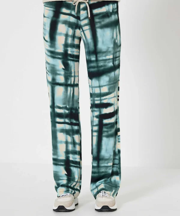 Palazzo Pants Slinky Batik Print*No Man's Land Cheap
