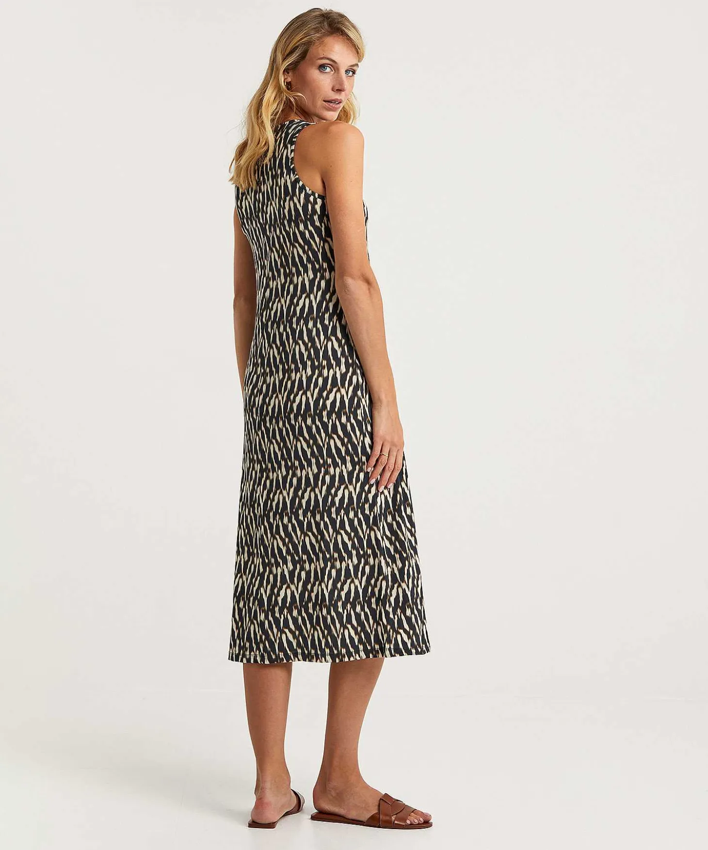 no_mans_land_slinky_dress_1-2.webp Slinky Dress Blurry Print*No Man's Land Best