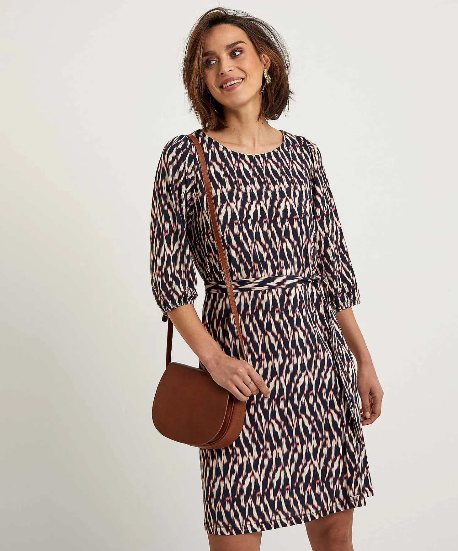 no_mans_land_slinky_dress_2.webp Slinky Dress Blurry Print*No Man's Land Best Sale