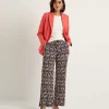 Slinky Palazzo Pants Blurry Print*No Man's Land Best Sale