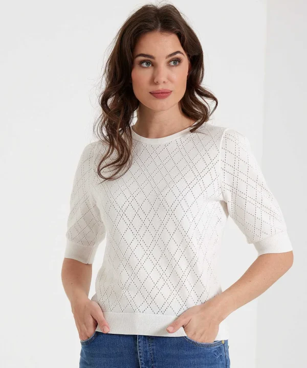 Openwork Sweater Wieber** Shop