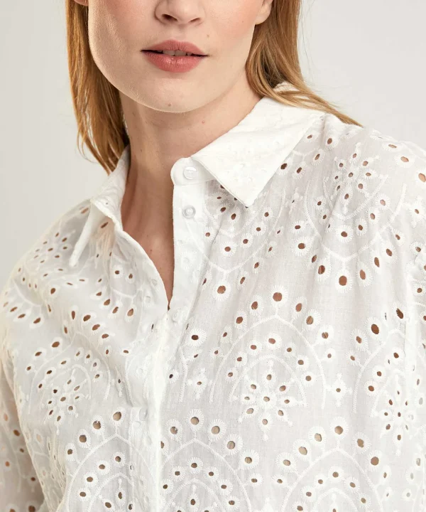 Ajour Blouse*OUI Online