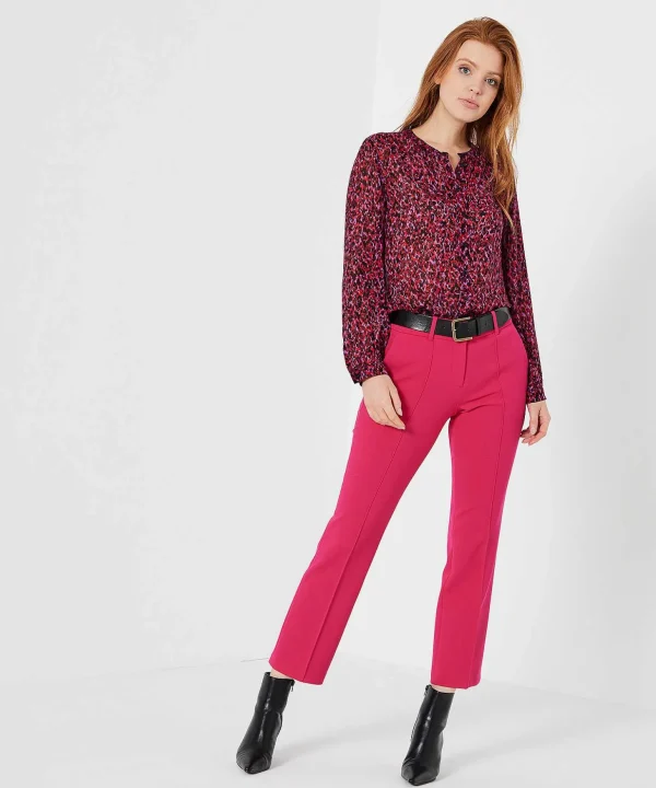 Blouse Crepe Voile Animal Print*OUI Hot