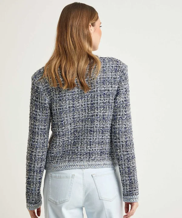 Boucle Blazer Vest*OUI Store