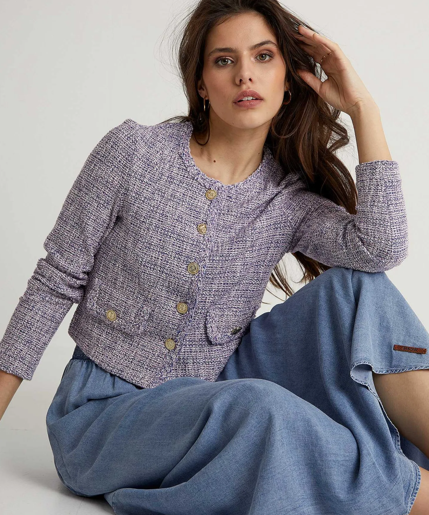 oui_boucle_jacket_1.webp Boucle Jacket*OUI Sale