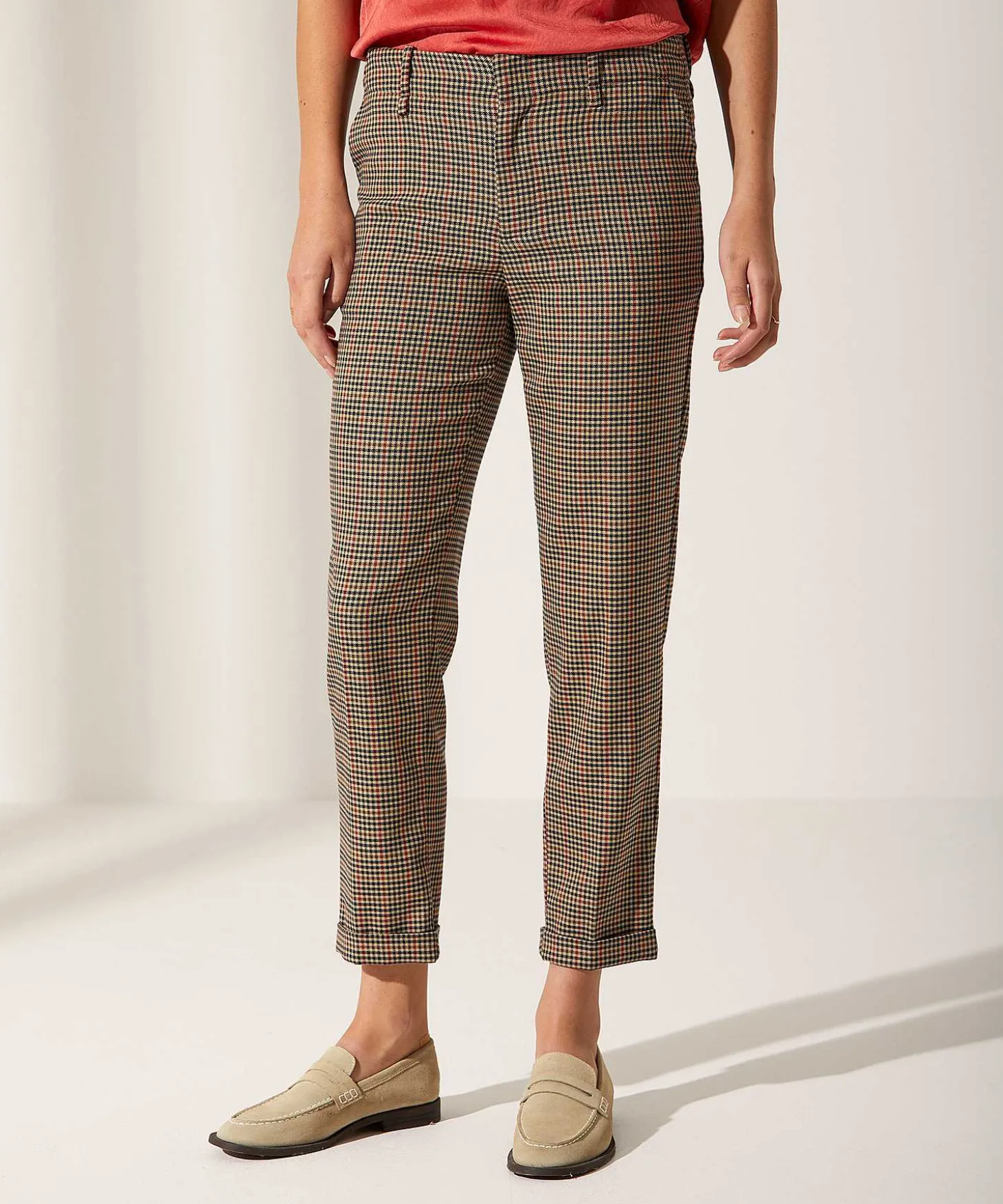 oui_chino_fine_check_2.webp Chino Fine Check*OUI Hot