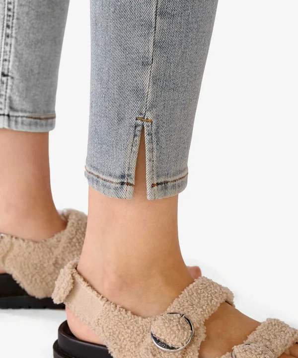 Cropped Jeans Skinny Splits*OUI Store