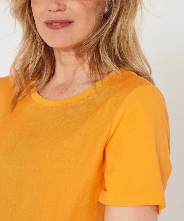 Dress With Linen Front*OUI Best