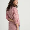 Longer Blouse Stripe*OUI Shop