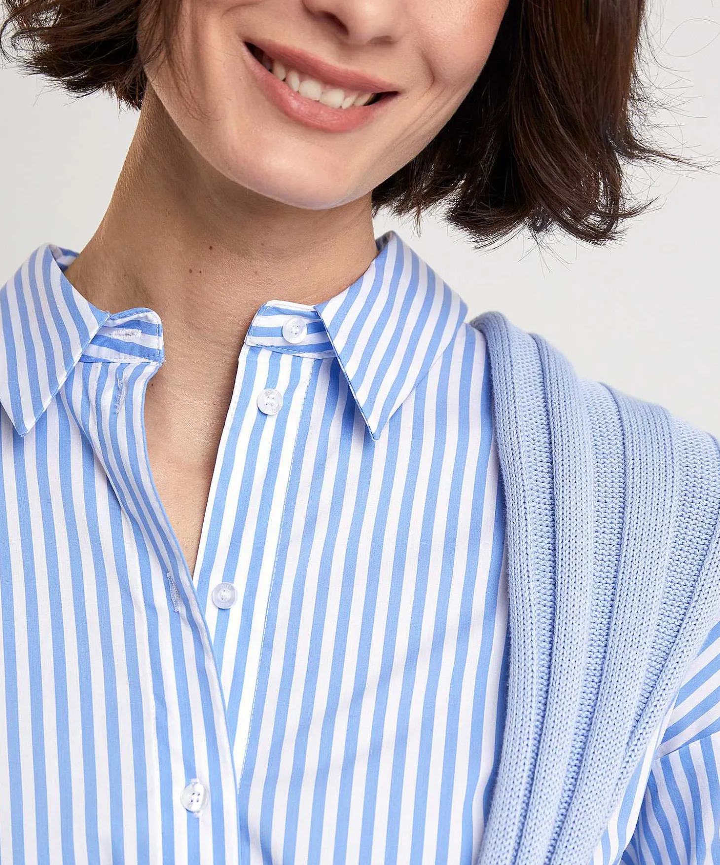oui_longer_blouse_stripe_2.webp Longer Blouse Stripe*OUI Discount