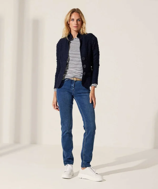 Shirt Stripes Long Sleeve*OUI Fashion