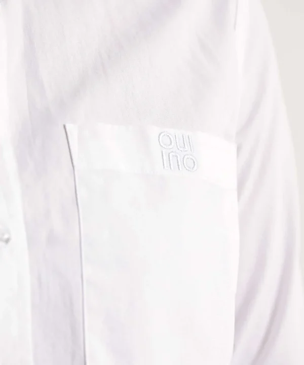 Short Poplin Blouse*OUI Outlet