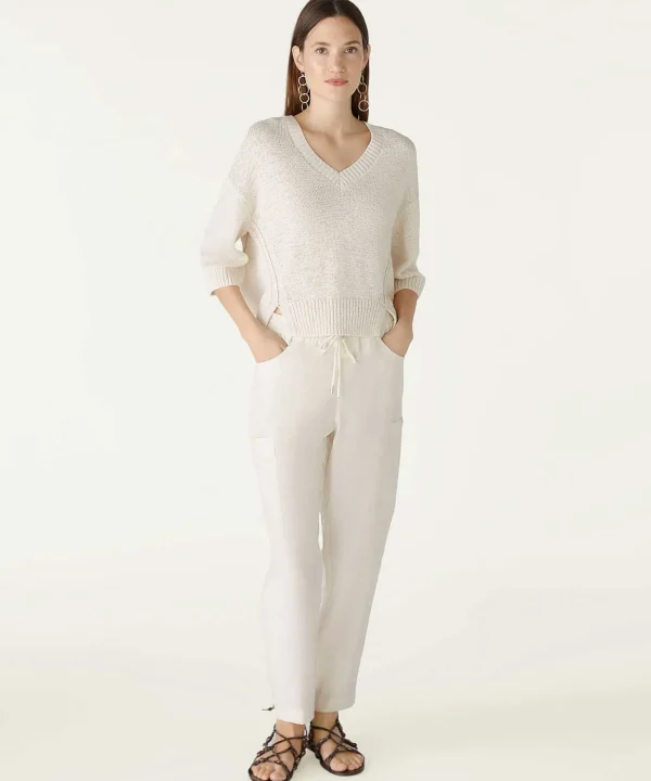 Short Ribbon Yarn Sweater*OUI Flash Sale