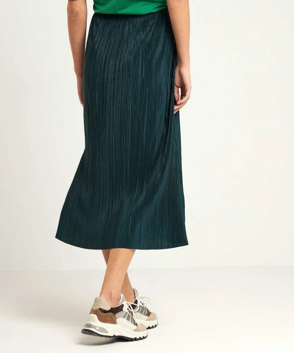 Silky Pleated Skirt*OUI Cheap