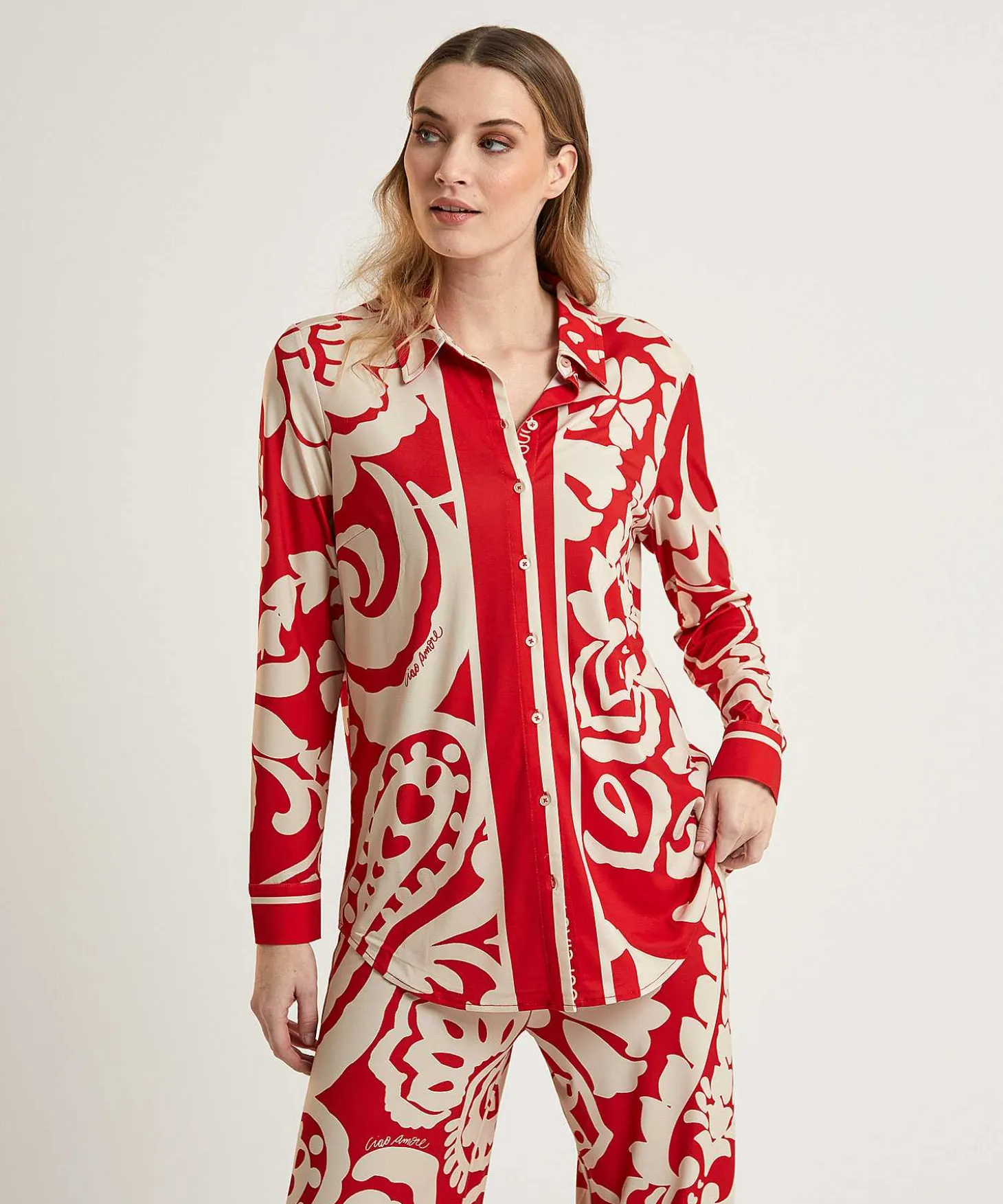 oui_slinky_blouse_print_1.webp Slinky Blouse Print*OUI New
