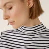 Striped Shirt With Col*OUI Flash Sale