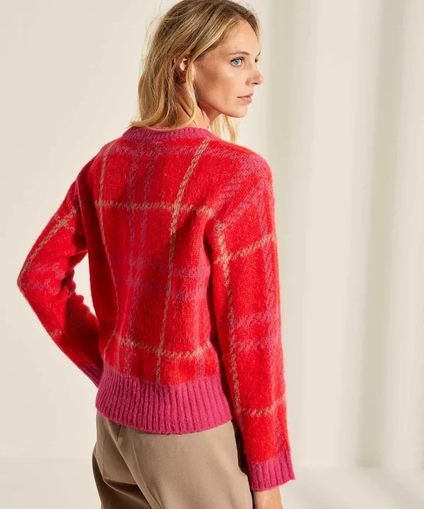 Sweater Check Pattern*OUI Flash Sale