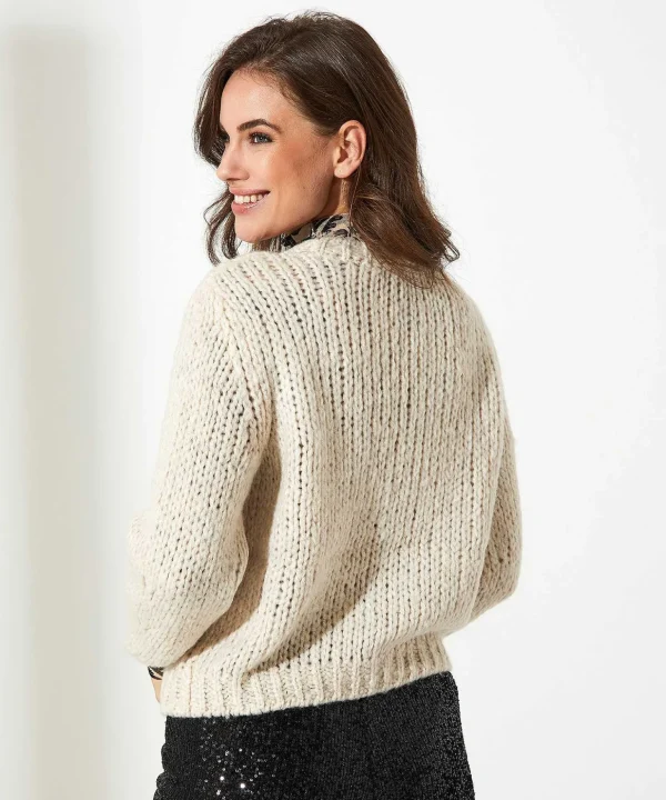 Sweater Coarse Knit*OUI Fashion