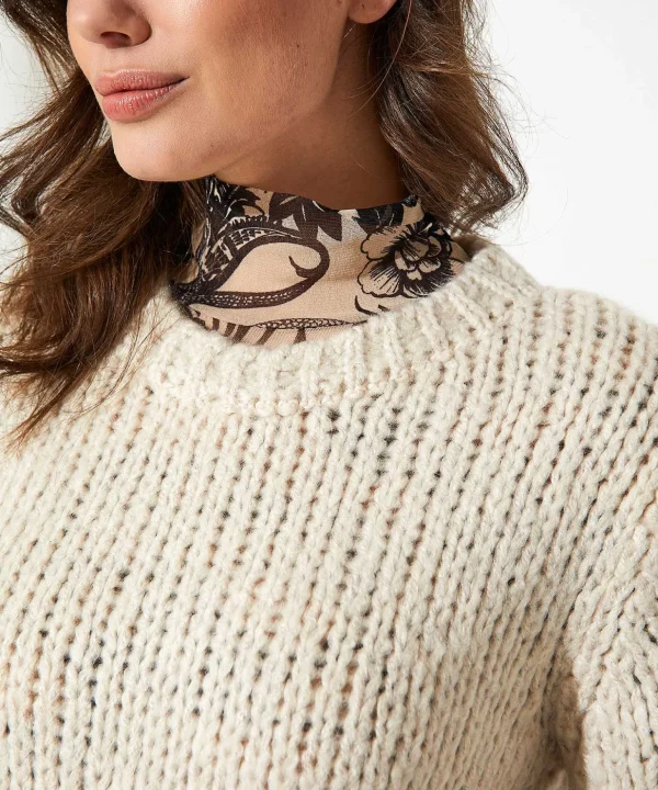 Sweater Coarse Knit*OUI Fashion