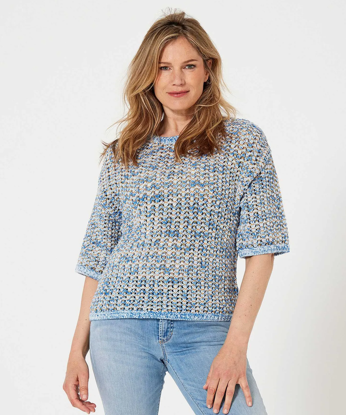 oui_sweater_openwork_lure_2.webp Sweater Openwork Lurex*OUI Discount