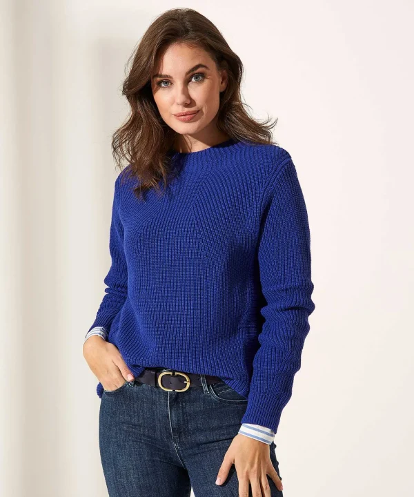 Sweater Stand-Up Neck*OUI Online