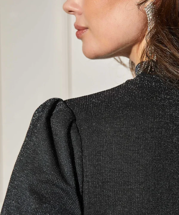 Turtleneck Lurex*OUI Fashion