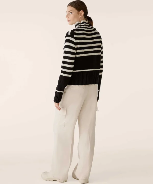 Turtleneck Stripes*OUI Online