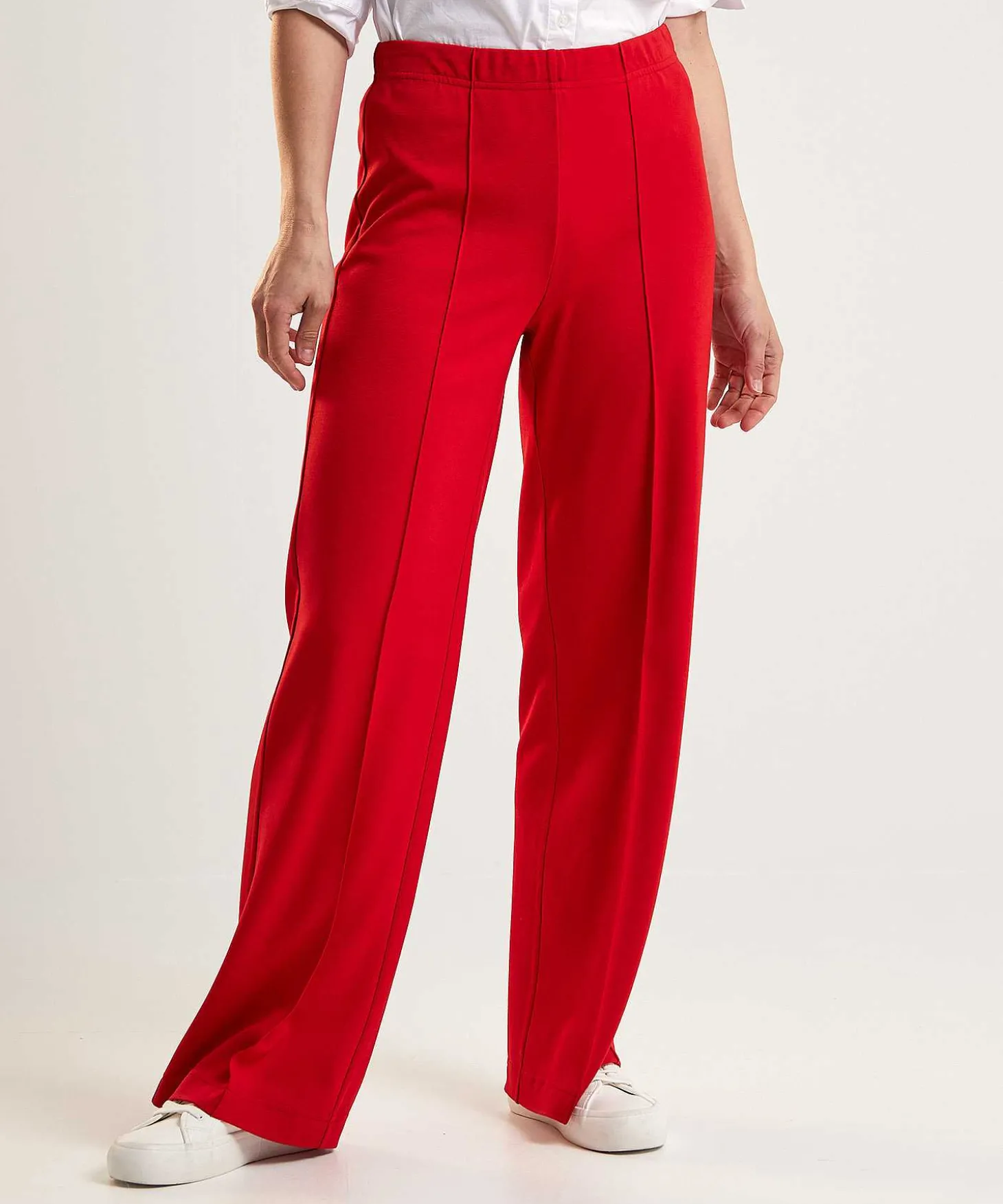 oui_wide_leg_jersey_pants_0.webp Wide Leg Jersey Pants*OUI Best Sale