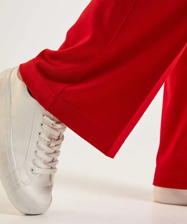 Wide Leg Jersey Pants*OUI Best Sale