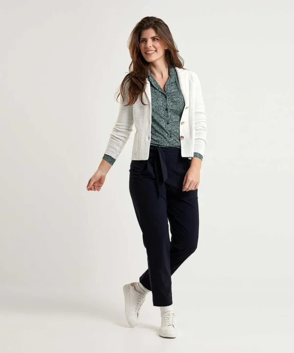 Relaxed Fit Travel Fabric Trousers Ira*Raffaello Rossi Cheap