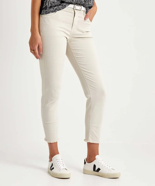 Slim Fit 7/8 Trousers Amal*Raffaello Rossi Flash Sale