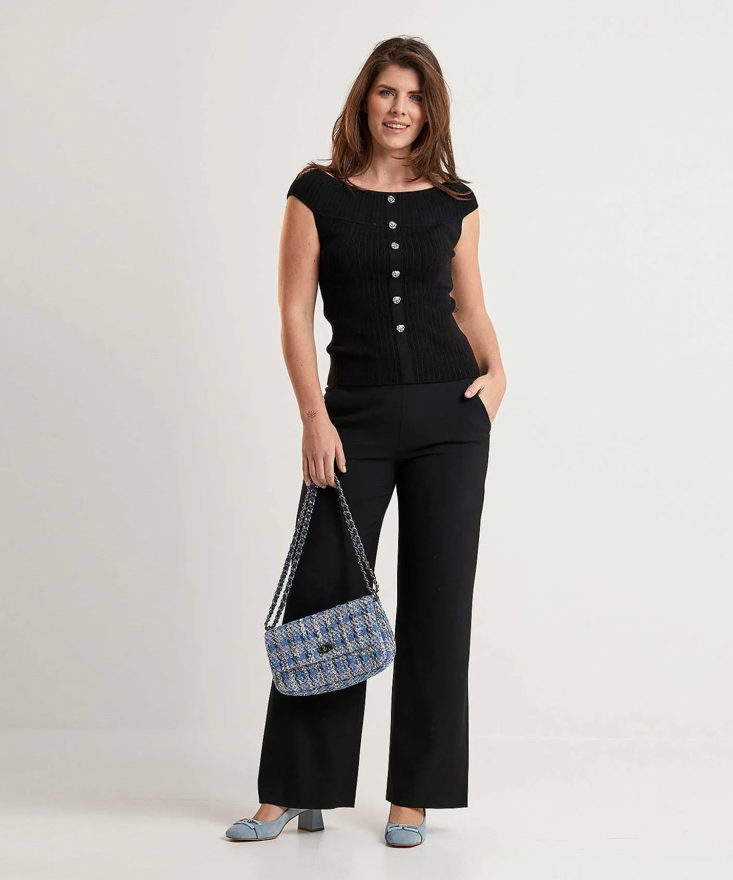raffaello_rossi_wide_leg__0-4.webp Wide Leg Pants Palina Long*Raffaello Rossi Clearance