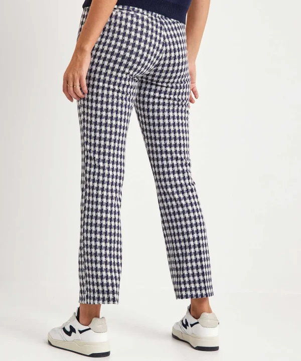 Super Slim Cropped Pants Lillyth Check*Raphaela By Brax Sale