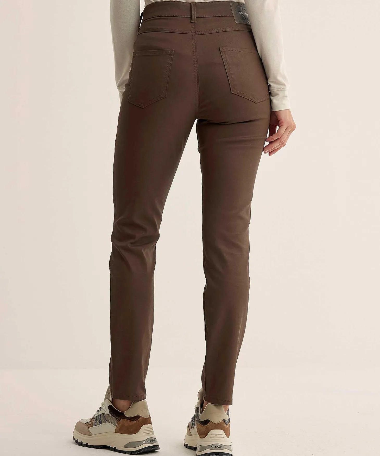 rosner_coated_skinny_pant_1.webp Coated Skinny Pants Zippers Audrey 2*Rosner Best Sale