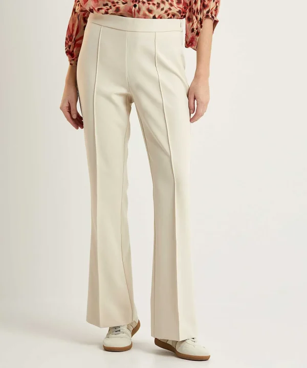 Flared Pants With Pintucks Audrey 1*Rosner Fashion