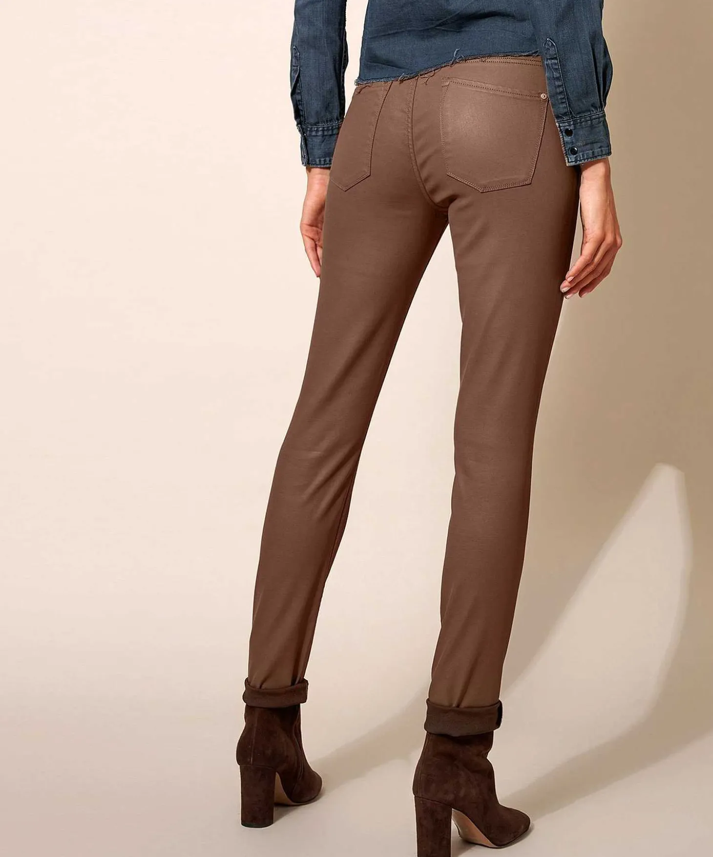 rosner_pants_antonia_coat_1.webp Pants Antonia Coated Denim*Rosner Cheap