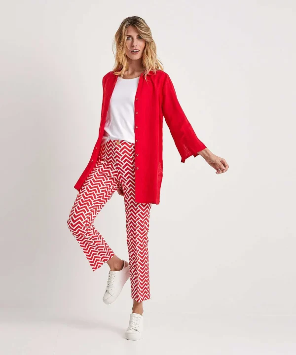Scuba Pants Graphic Alisa*Rosner Hot